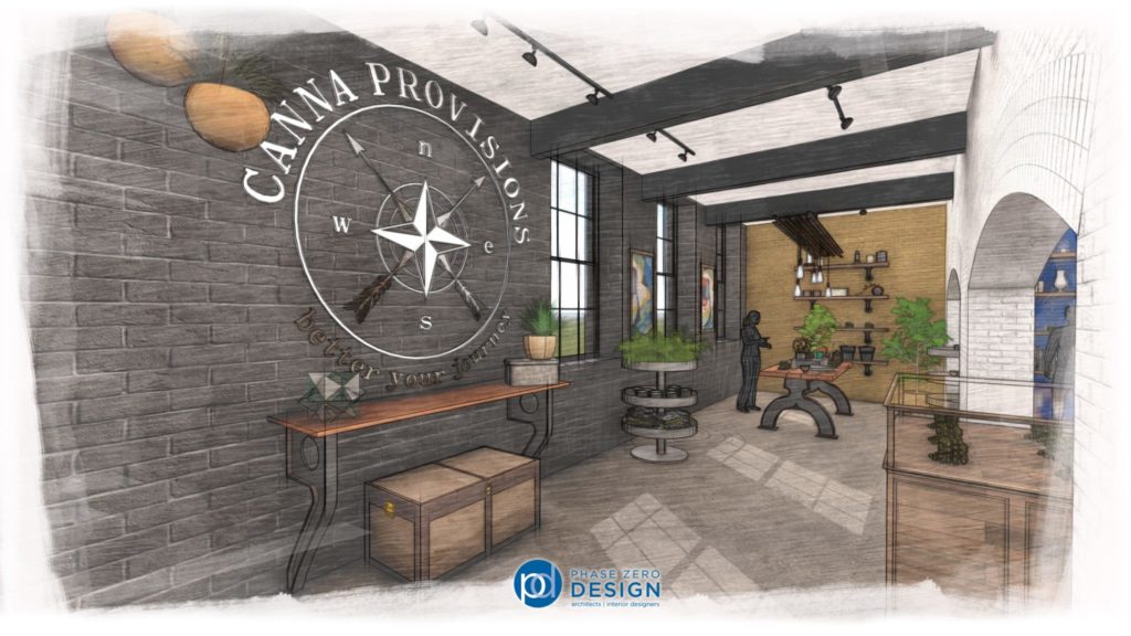 Canna Provisions_Signage Rendering