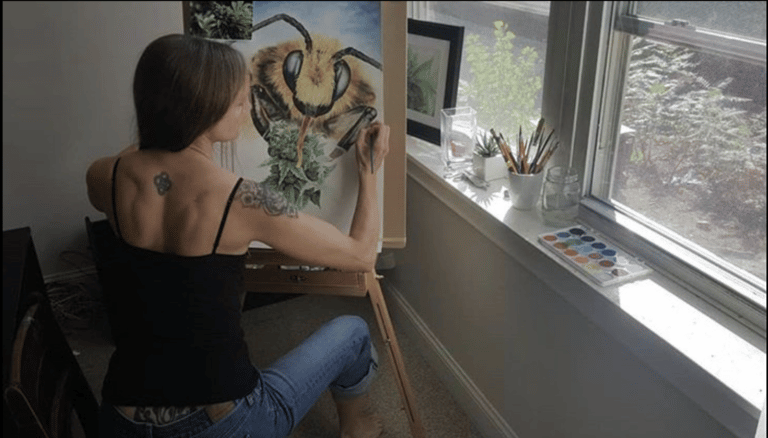 Pioneer Valley artist Melissa Allis Canna Provisions