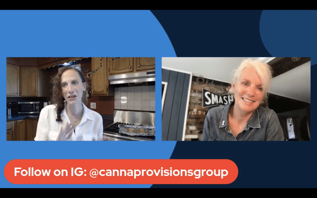 Meg Sanders Bella Foodie Food For Life Canna Provisions THC cooking