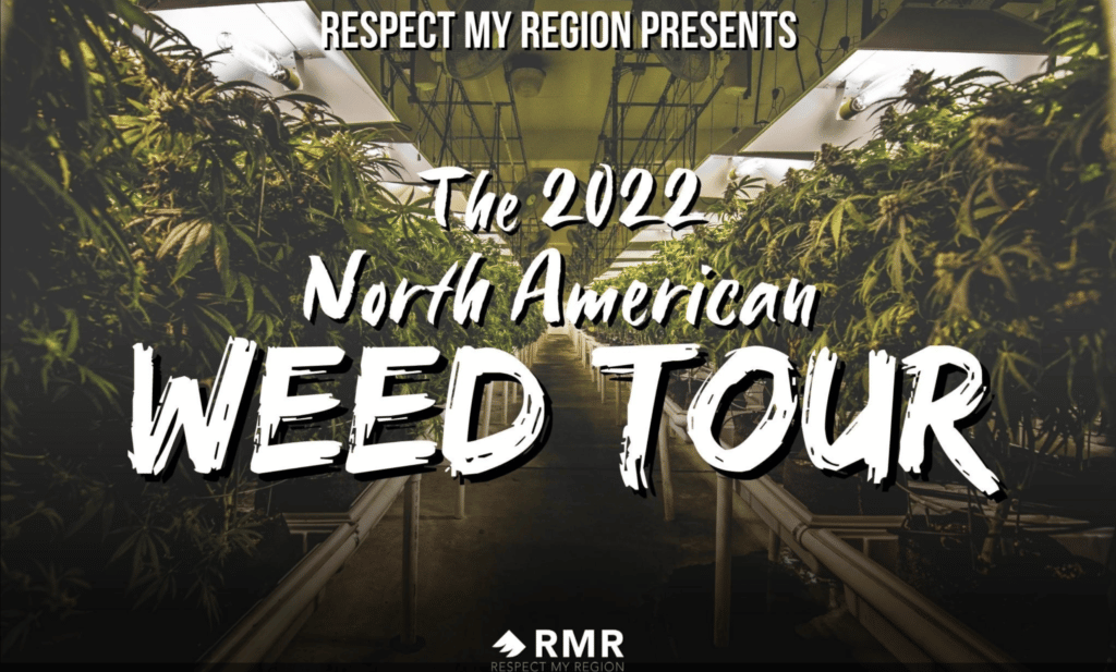 Respect My Region North American Weed Tour Chemdog Canna Provisions Smash Hits