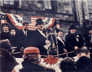 Holyoke St. Patrick's Day Parade in 1958