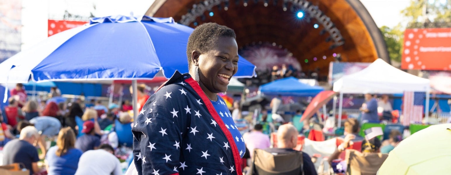 Fans camping out at Boston Pops Fourth of July Fireworks Spectacular