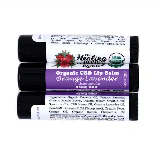 CBD Orange Lavender CBD Lip Balm