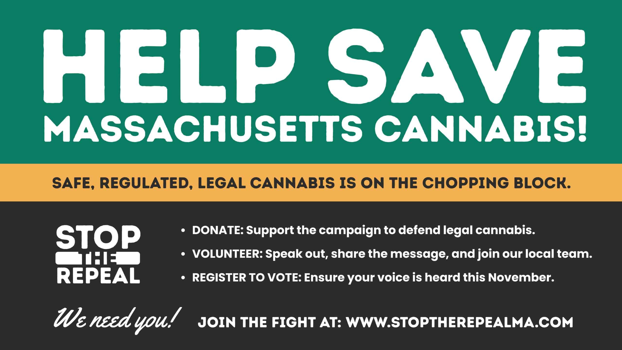 Help Save Massachusetts Cannabis